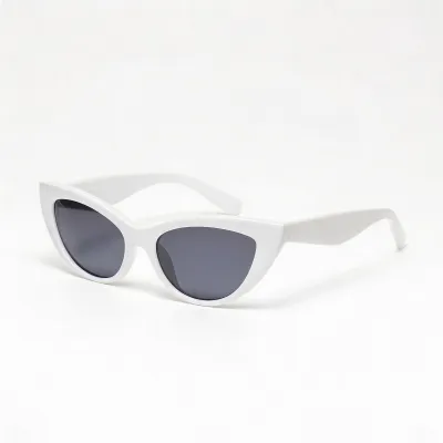 white cat eye sunglasses